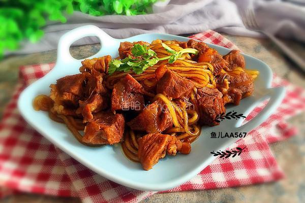 牛肉炖粉条的做法图解10
