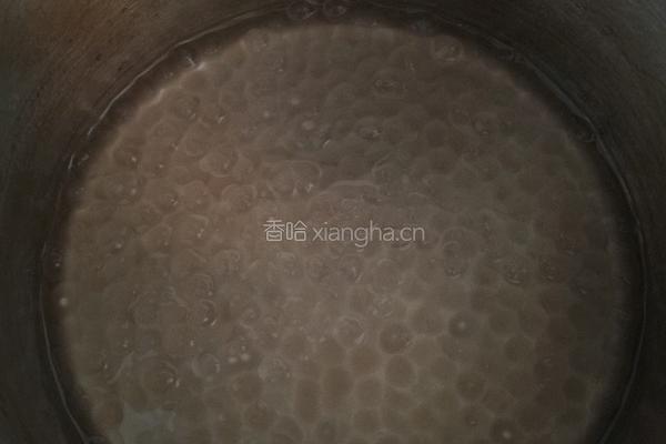 红葡萄汁西米捞的做法图解7