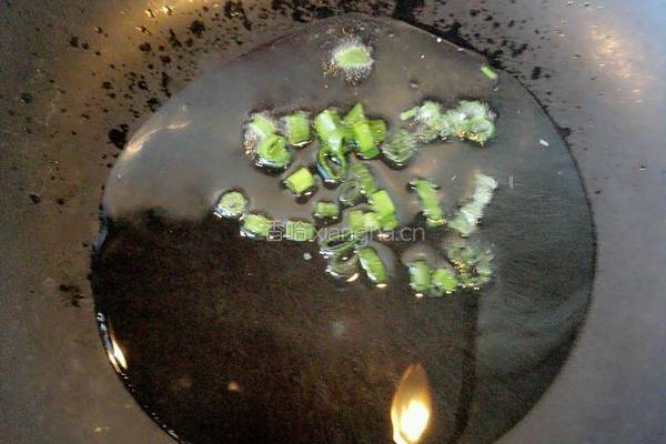 虾皮炒小油菜的做法图解3