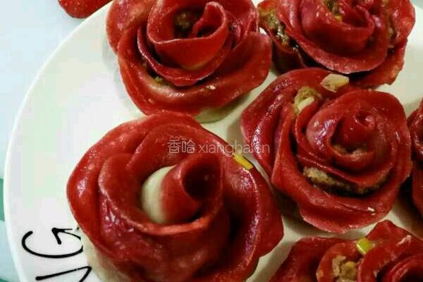 玫瑰花馒头的做法图解9
