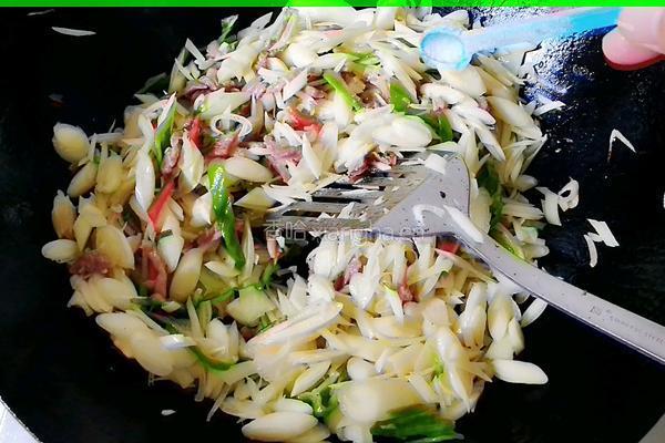 蒲菜肉丝小炒～的做法图解11