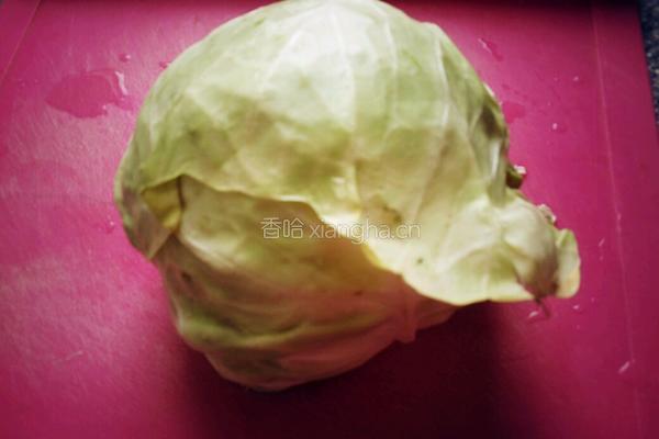 包菜裹鱼香的做法图解2