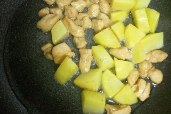 蚝油土豆肉丁盖饭的做法图解6