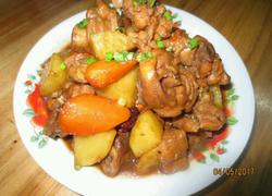 家常红烧鸡块