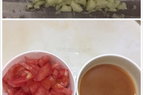 茄汁日本豆腐的做法图解2