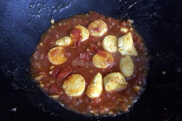 茄汁日本豆腐的做法图解8