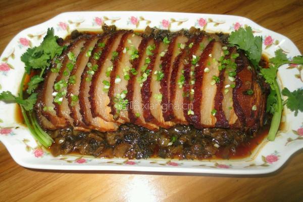 梅干菜扣肉