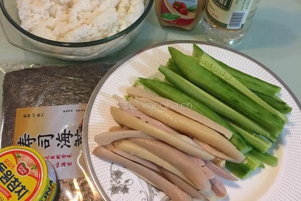 紫菜包饭的做法图解2