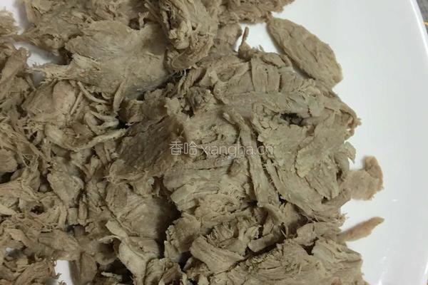 自制海苔味肉松的做法图解5
