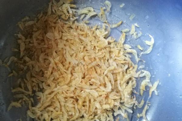 豆豉煲虾皮的做法图解4