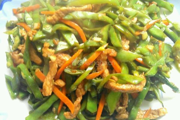 炒猪耳豆的做法图解7