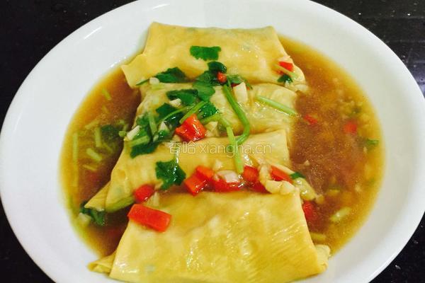 豆香腐皮卷的做法图解20