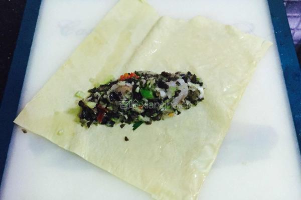 豆香腐皮卷的做法图解13