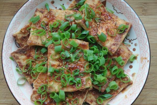 香煎豆腐的做法图解5