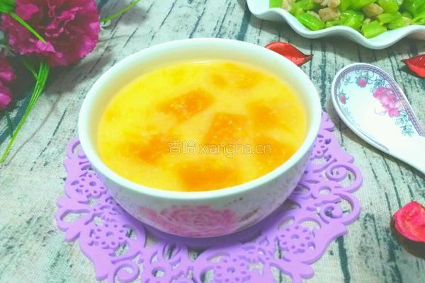 南瓜玉米渣粥的做法图解8