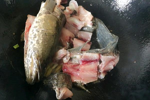 黑鱼汤的做法图解5