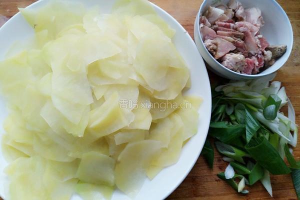 土豆炒豆皮的做法图解5