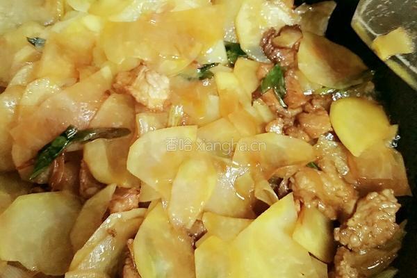 土豆炒豆皮的做法图解9