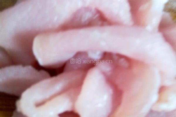 鲜蘑肉片的做法图解4