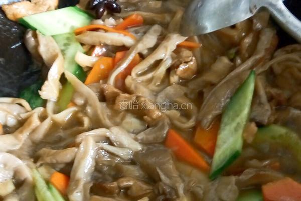 鲜蘑肉片的做法图解14