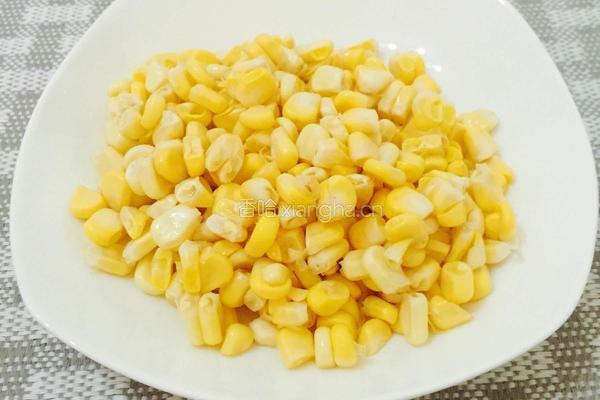 玉米小米糊的做法图解1