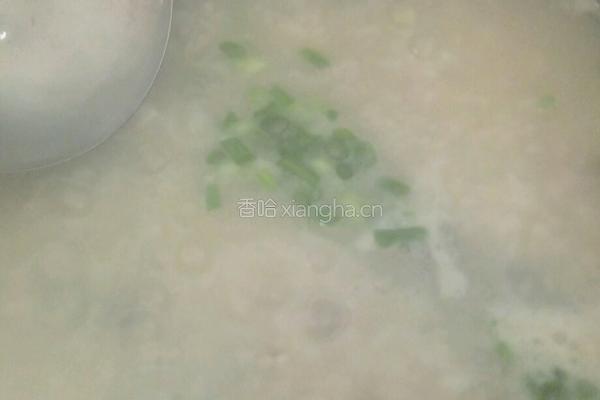 皮蛋瘦肉粥的做法图解6