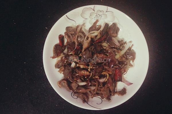 孜然鸭胗