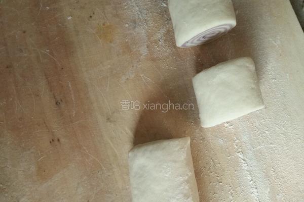 紫薯馒头卷的做法图解7