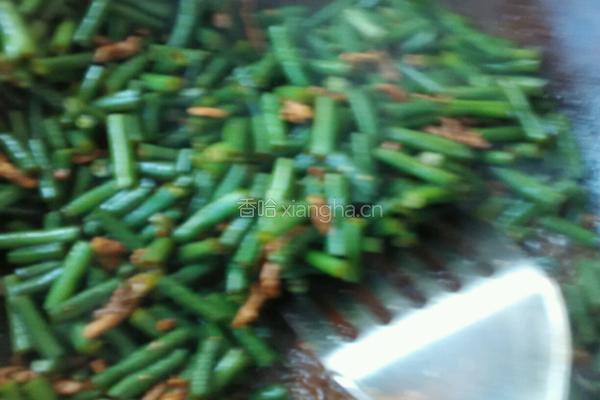 长豆角炒肉末菠菜鸡蛋汤的做法图解13