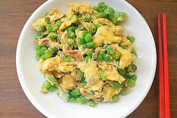 鸡蛋炒豆角的做法图解11