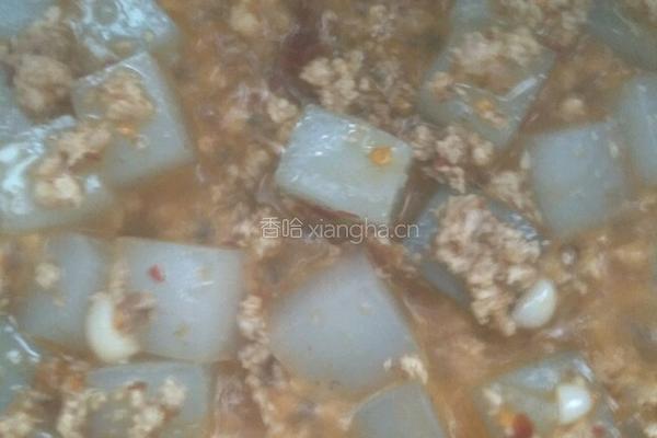 肉末凉粉的做法图解4
