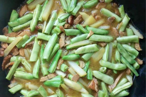 豆角土豆肉蒸面的做法图解7