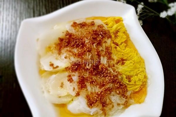 蒜蓉粉丝娃娃菜的做法图解15