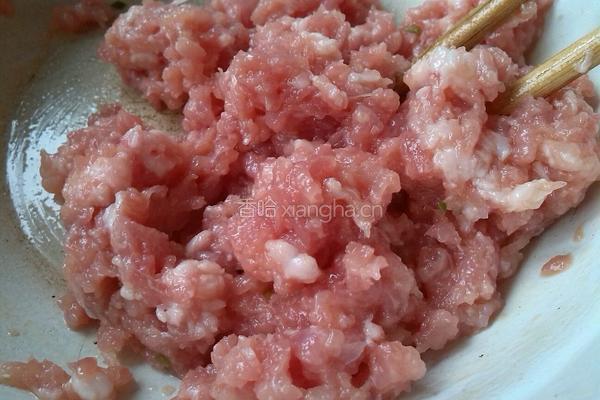 芹菜猪肉馅馄饨的做法图解4