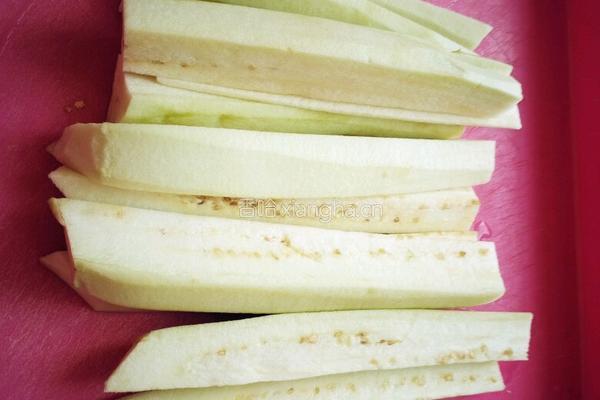 浇汁茄子的做法图解2