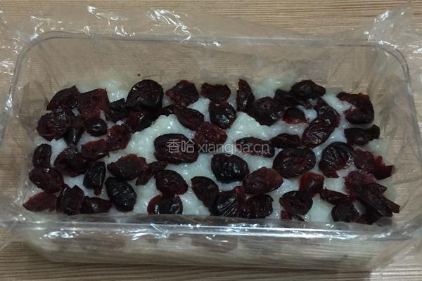 蔓越莓糯米糕的做法图解7