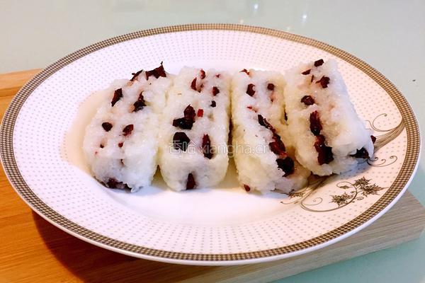 蔓越莓糯米糕的做法图解10