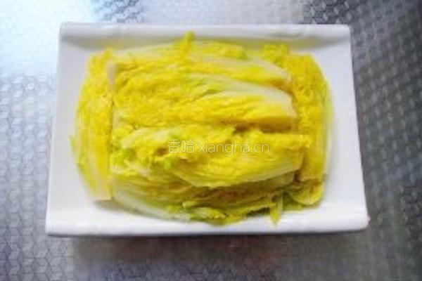蒜黄娃娃菜的做法图解3