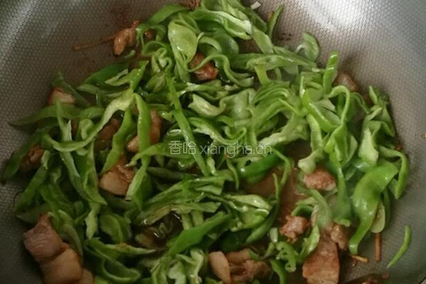 辣椒炒肉的做法图解5