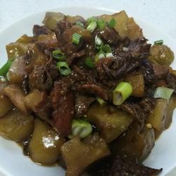 土豆炖茄子干的做法[图]