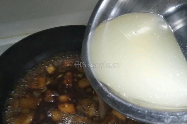 土豆炖茄子干的做法图解8
