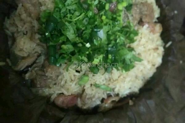 荷叶饭的做法图解8