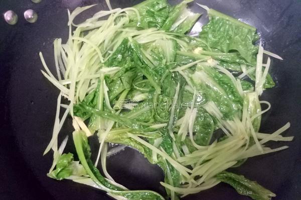 清炒莴笋的做法图解6