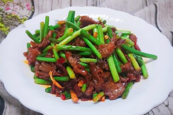 蒜薹牛肉的做法图解10