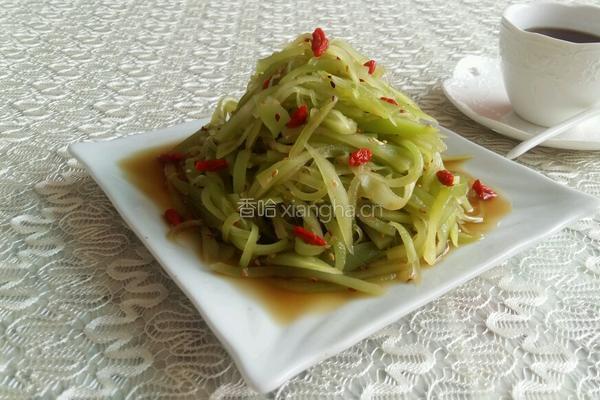 凉拌莴笋的做法图解6