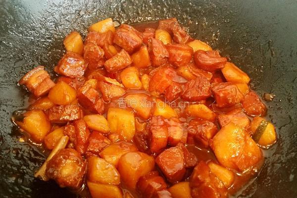 土豆红烧肉的做法图解10