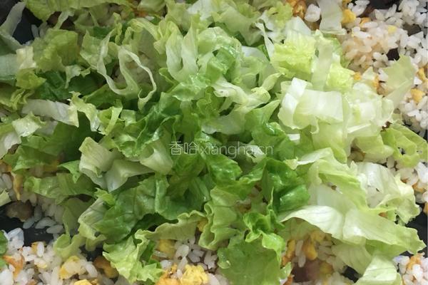 腊肠蛋炒饭的做法图解8