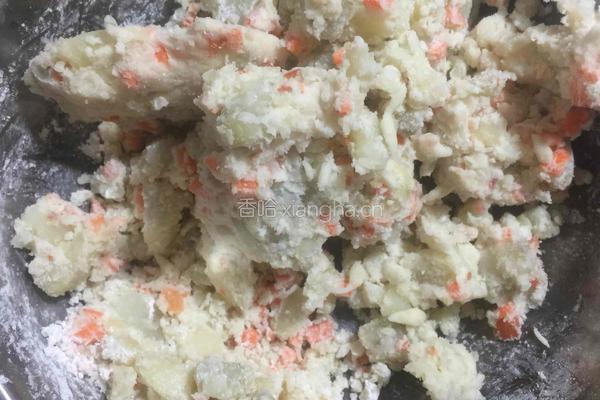 土豆莲藕夹的做法图解3