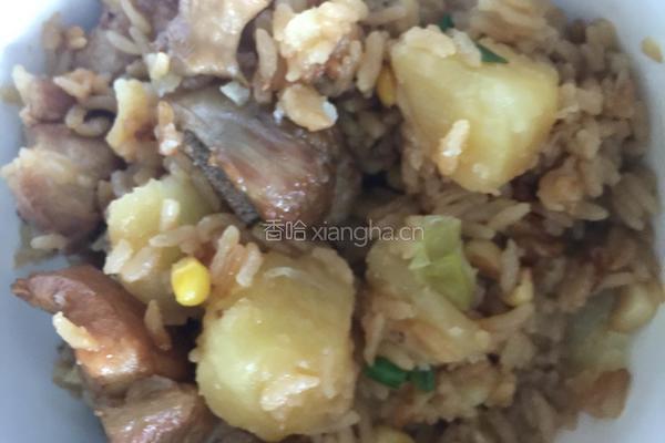 电饭煲土豆玉米焖排骨的做法图解4
