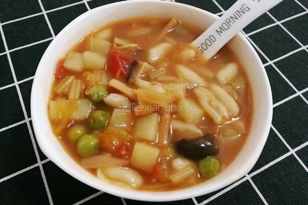 烩麻食的做法图解9